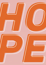 Feeling Hopeful Poster och Canvastavla