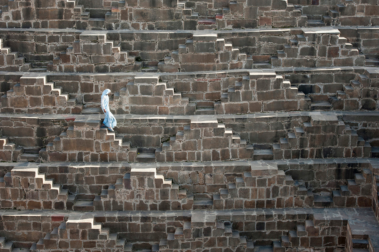 Chand Baori Poster och Canvastavla