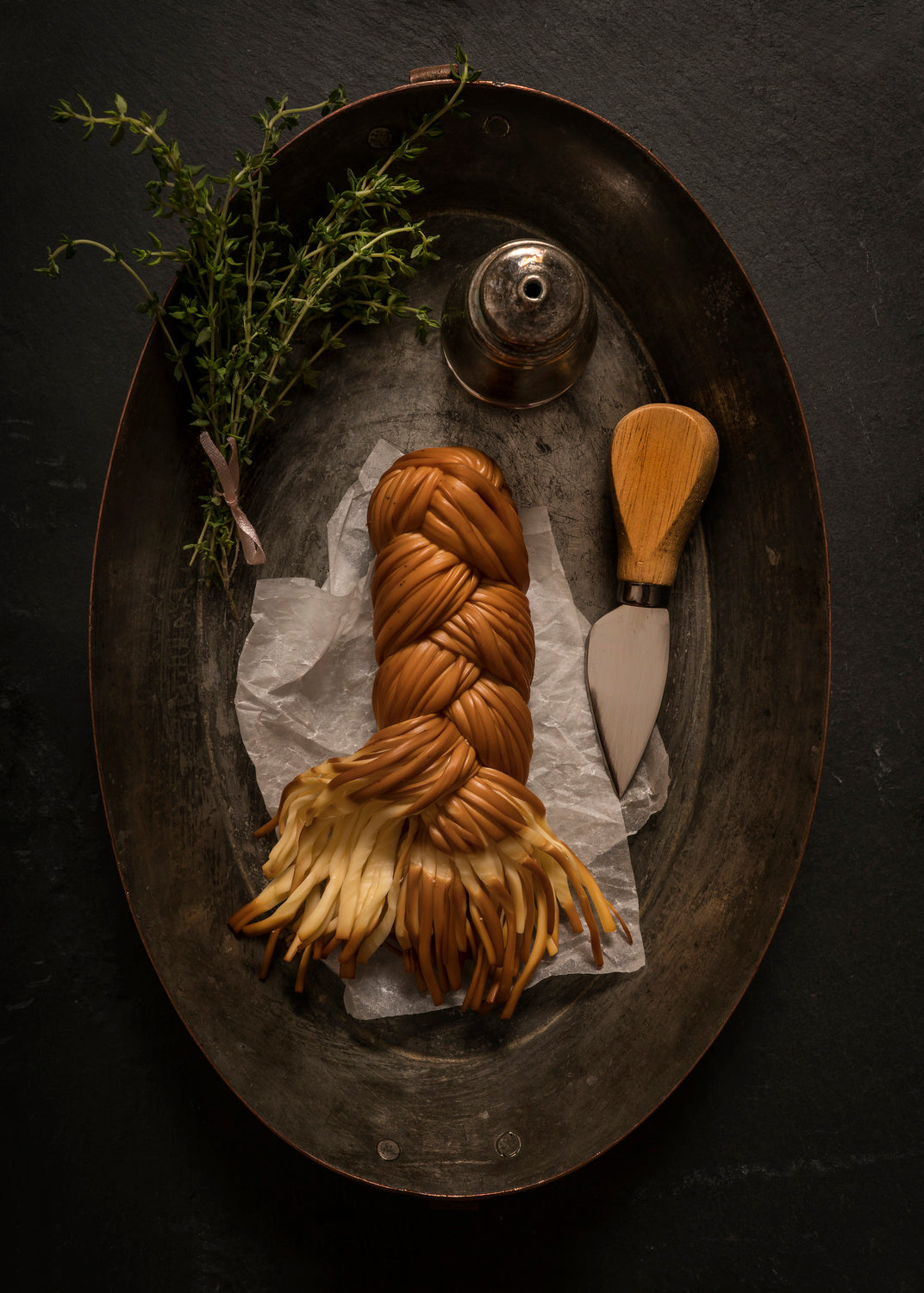 Russian smoked cheese Poster och Canvastavla