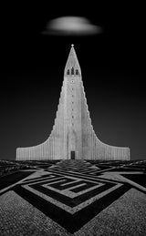 HALLGRIMSKIRKJA Poster och Canvastavla