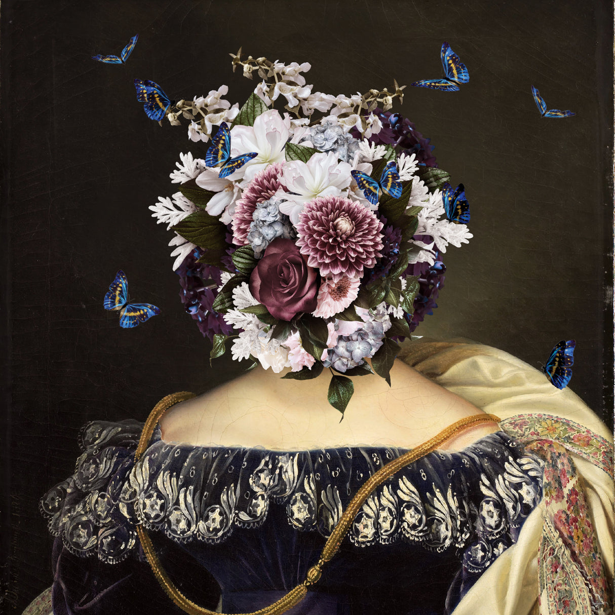Lady Blue Bell Poster och Canvastavla