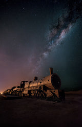 Night On The Galactic Railroad... Poster och Canvastavla