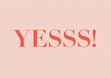 Yesss! Poster och Canvastavla