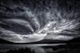 Mt. Fuji and Big rotor clouds Poster och Canvastavla