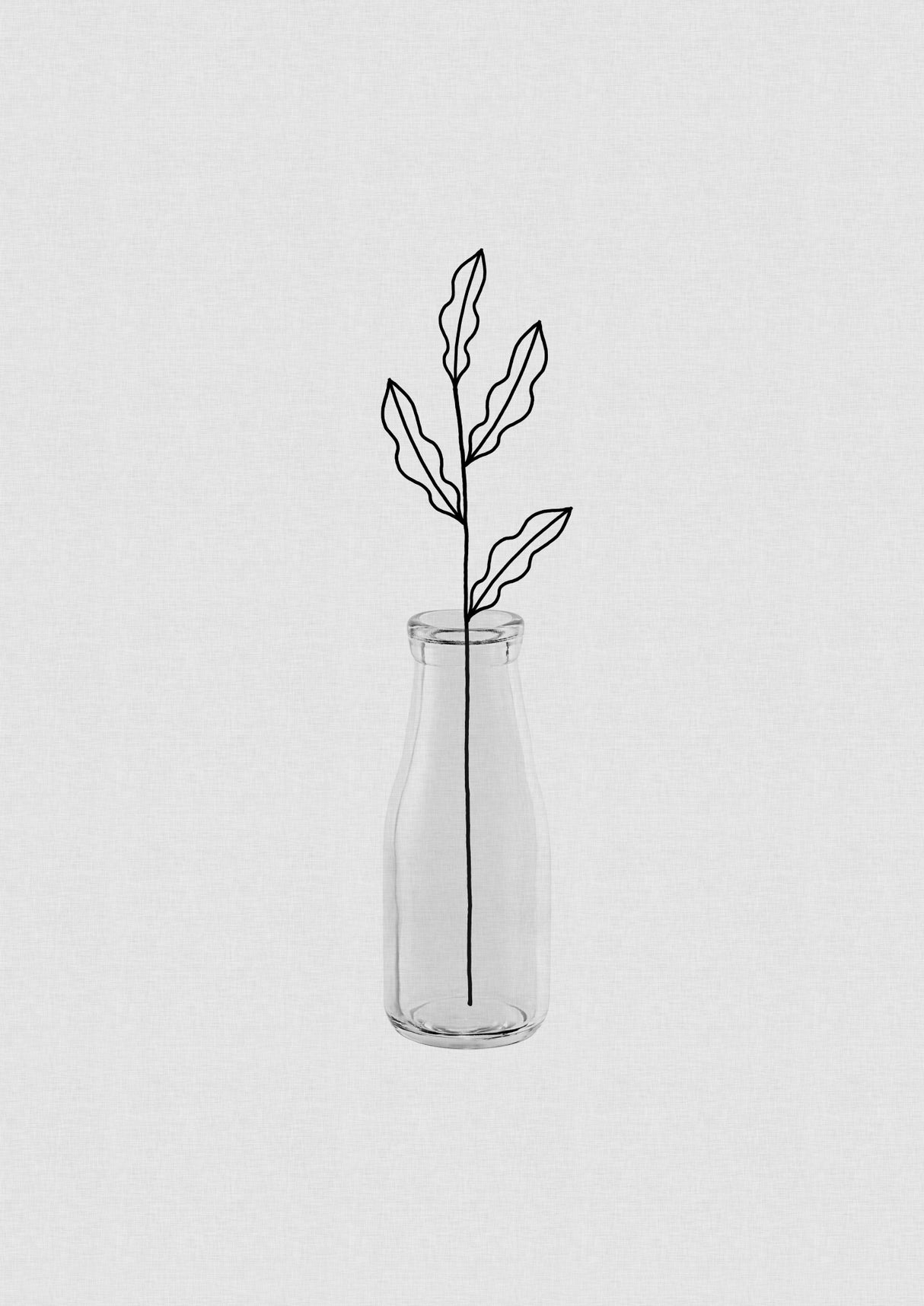Leaf Still Life Poster och Canvastavla