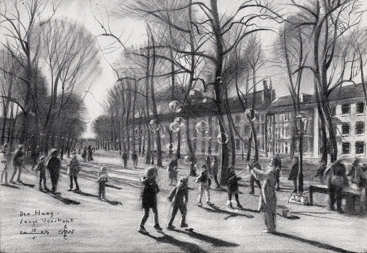 Den Haag Lange Voorhout 15 05 23 (2023) Poster och Canvastavla