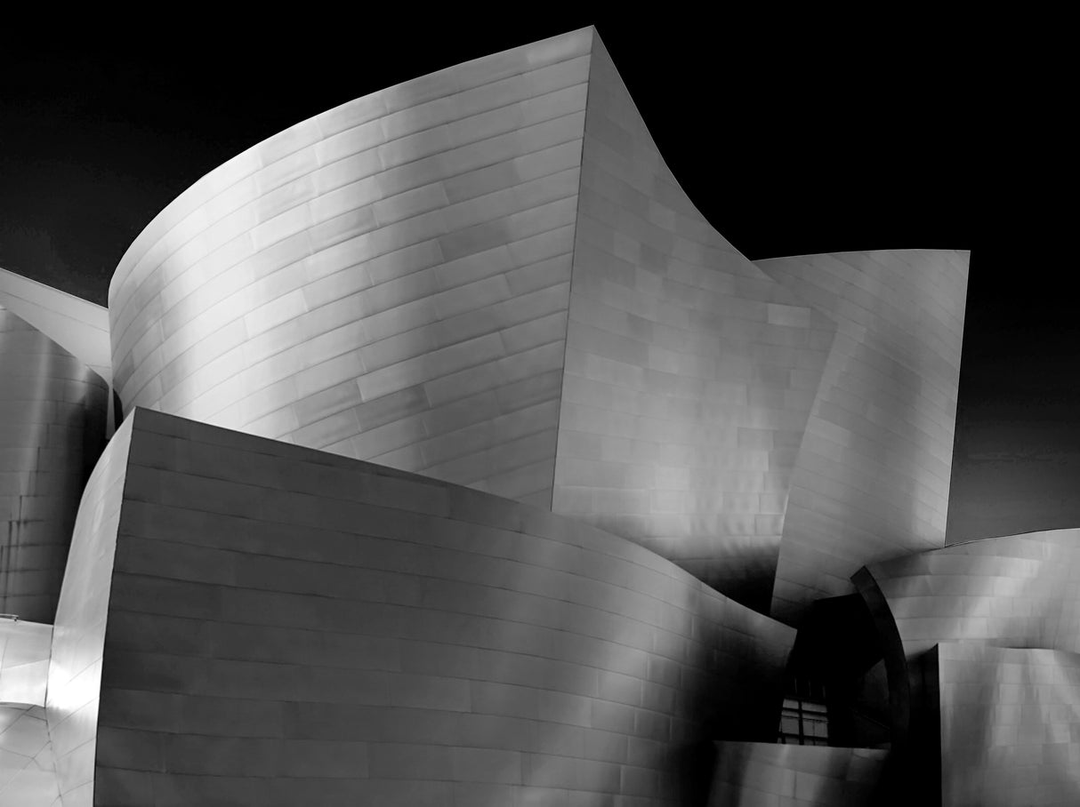 Walt Disney Concert Hall Poster och Canvastavla