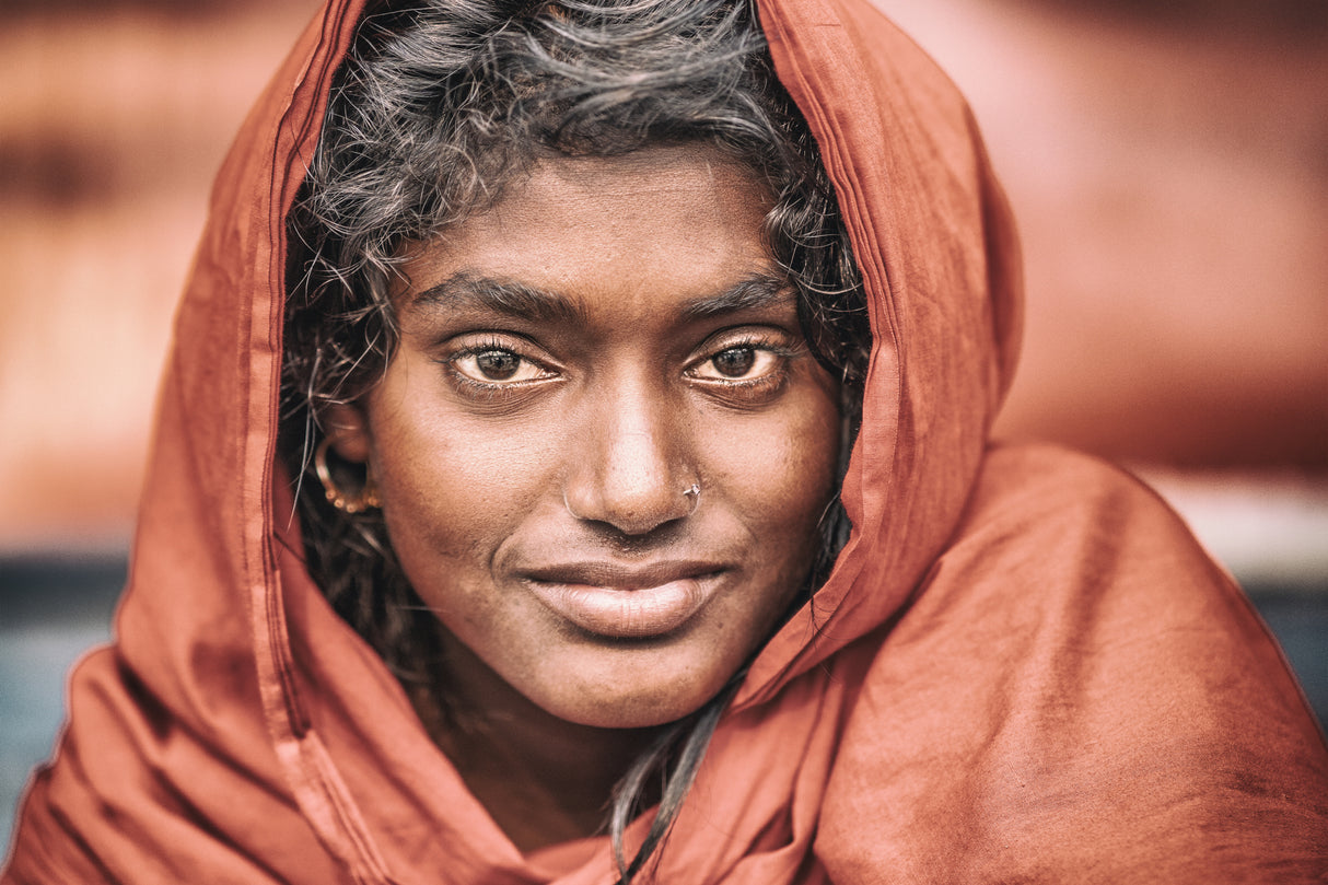 The girl from Manu tribe Poster och Canvastavla