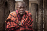 Masai Chief Poster och Canvastavla