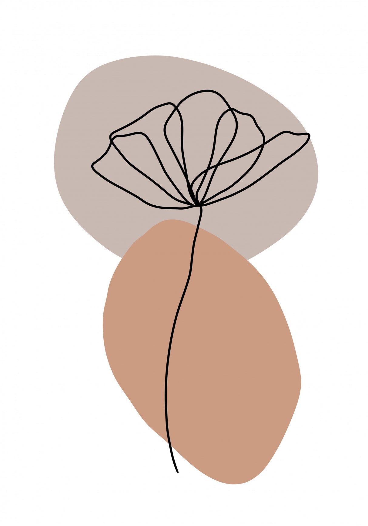 Flower Poster och Canvastavla