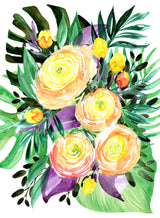 Lola tropical bouquet Poster och Canvastavla