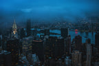 rainy day in the city Poster och Canvastavla