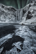 Skogafoss Falls Poster och Canvastavla