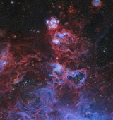Nebulae in another galaxy Poster och Canvastavla