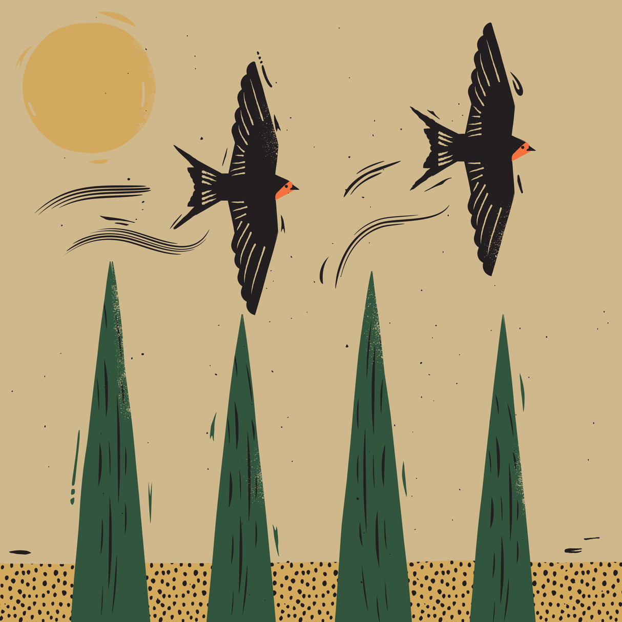 Flight Poster och Canvastavla