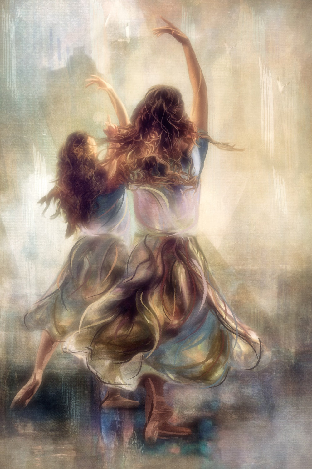...dancing to their song.... Poster och Canvastavla
