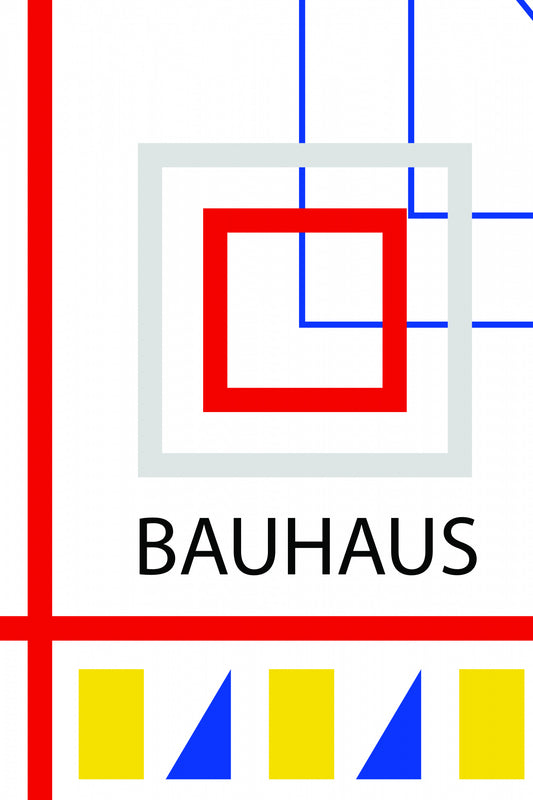 Bauhaus Series #3 Poster och Canvastavla