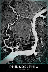 PHILADELPHIA Poster och Canvastavla
