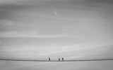 Moon and Bridge Poster och Canvastavla