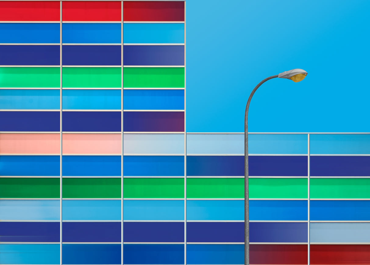 Facade Colors Poster och Canvastavla