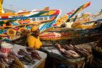 The fish monger Poster och Canvastavla