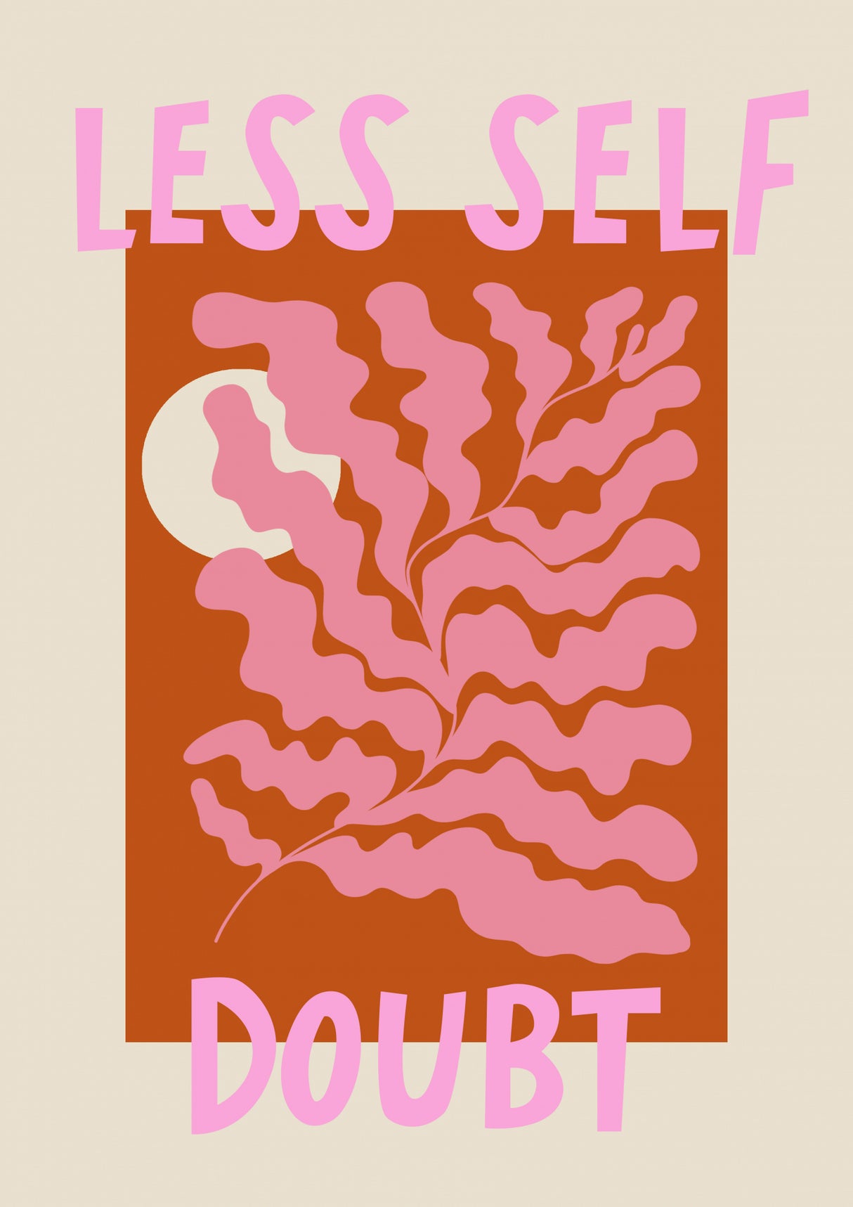 Selfdoubt Ratioiso Poster och Canvastavla
