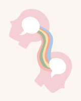 Mind Rainbow Poster och Canvastavla