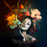 Flower Demon Poster och Canvastavla
