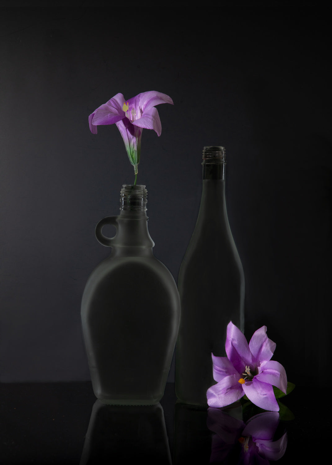 Purple flower Poster och Canvastavla