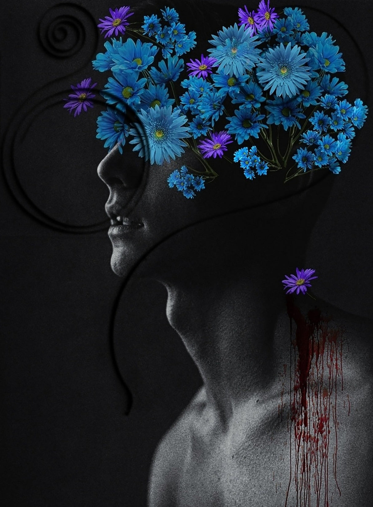 Pain in the mind Poster och Canvastavla