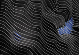 The Waves Poster och Canvastavla
