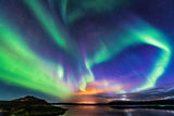 The aurora in Iceland Poster och Canvastavla