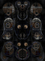 Abstract windows Poster och Canvastavla