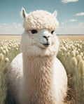 Cute Llama Poster och Canvastavla
