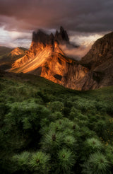Seceda Summer Poster och Canvastavla