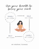 Box Breathe Poster och Canvastavla