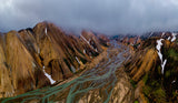 Icelandic River Poster och Canvastavla