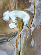 Veins of salt flat II Poster och Canvastavla