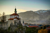 Kamnik- small castle Poster och Canvastavla