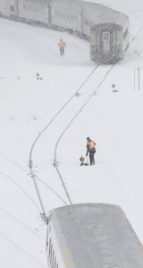 Railway workers Poster och Canvastavla
