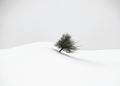 white winter Poster och Canvastavla