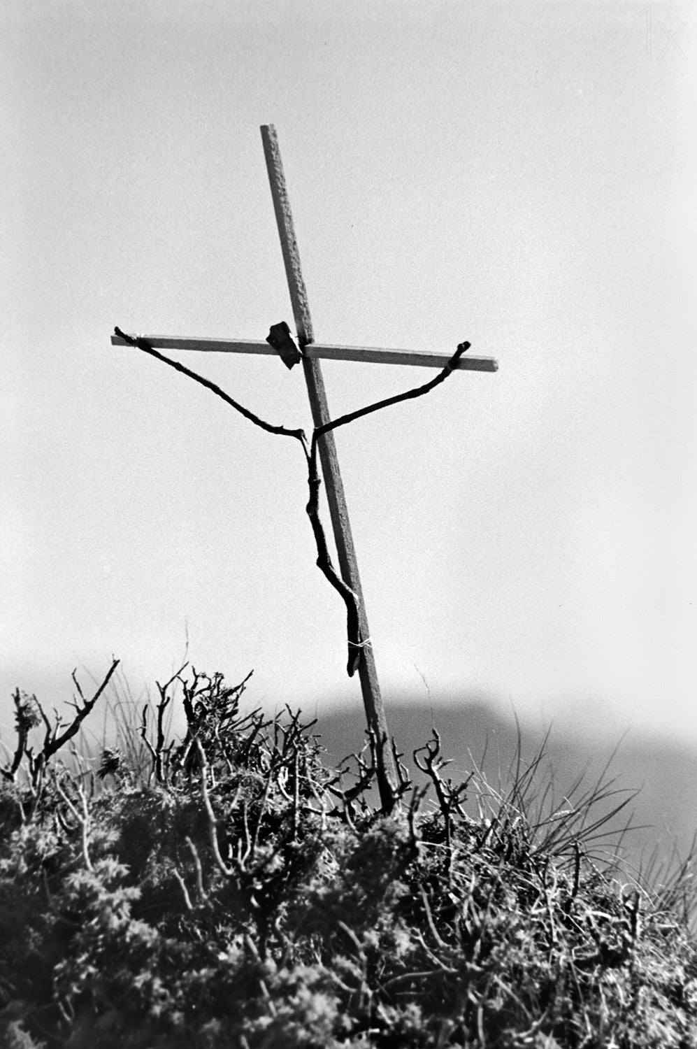 The cross in the mountains (Tribute to C.D.Friedrich) Poster och Canvastavla