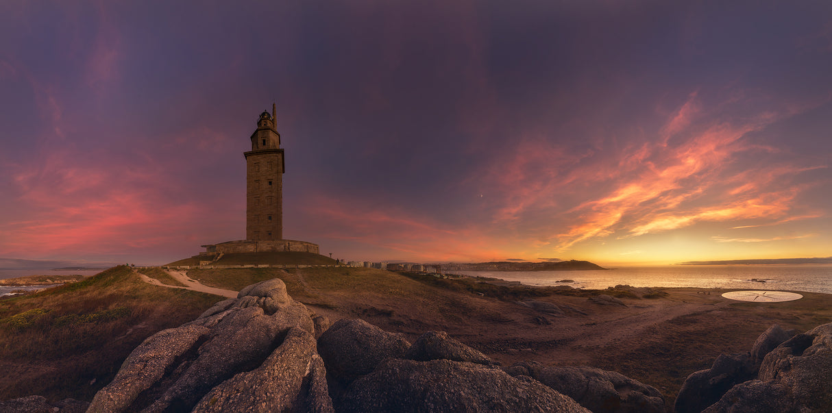 torre de hercules Poster och Canvastavla