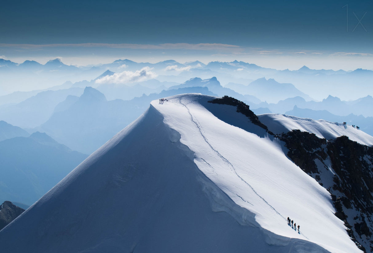 Piz Palu East Summit Poster och Canvastavla