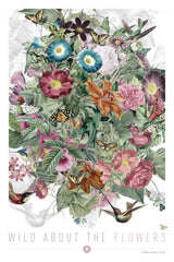 Wild About the Flowers 1 Poster och Canvastavla