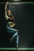 underwater artistic portrait shooting Poster och Canvastavla