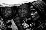Queuing to receive some rice-III - Bangladesh Poster och Canvastavla