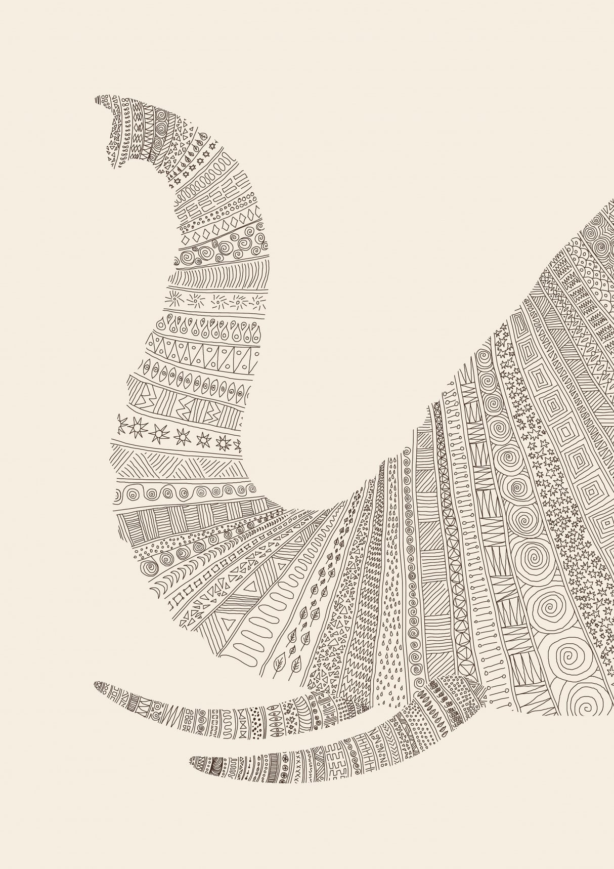 Elephant Nº1 Poster och Canvastavla