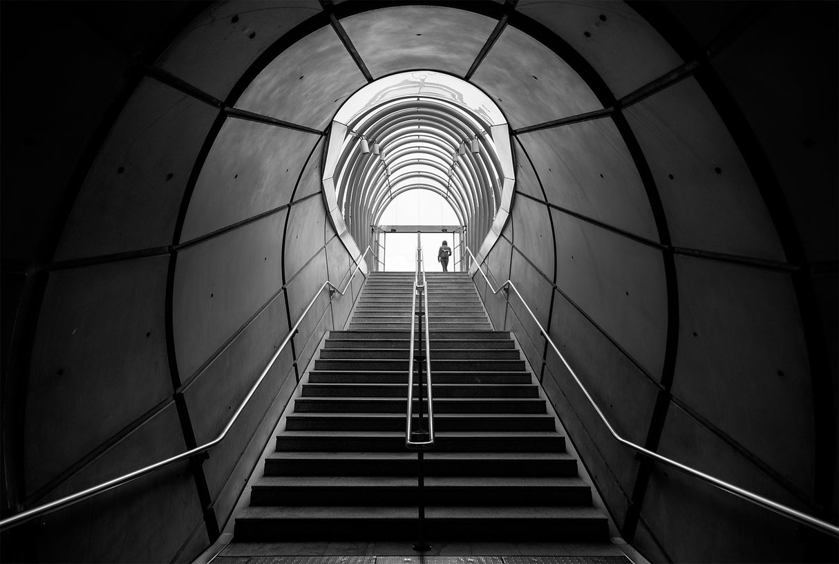 Subway exit Poster och Canvastavla