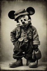 Nostalgic Mickey Poster och Canvastavla